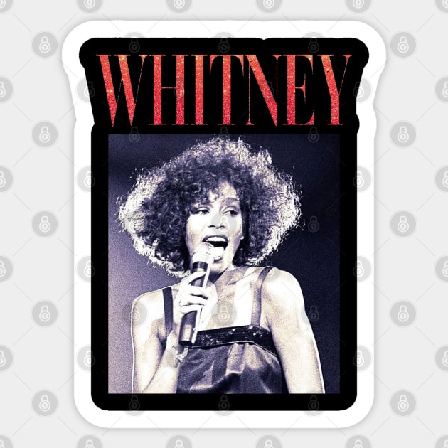 Whitney Sticker by Brown777